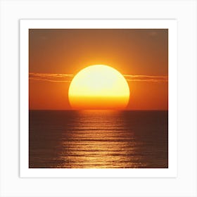 Sunset Stock Videos & Royalty-Free Footage Art Print