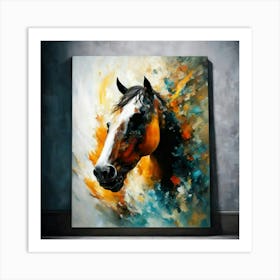 Horse Painting 1 Art Print