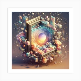 Fractal Art 1 Art Print