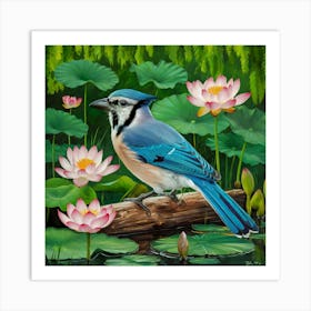 Blue Jay 1 Art Print