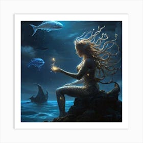 Mermaid Art Print