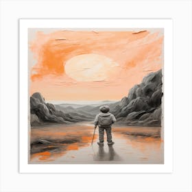 'Sunset' 1 Art Print