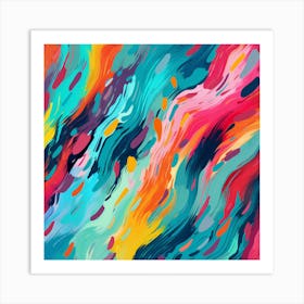 Abstract Painting 187 Art Print