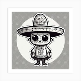 Day Of The Dead 8 Art Print