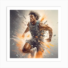 Man Running Art Print