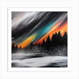 Aurora Bore 2 Art Print