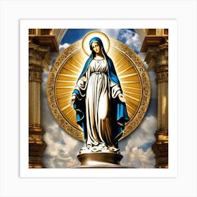 Virgin Mary 5 Art Print