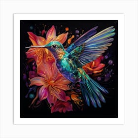 Hummingbird 4 Art Print