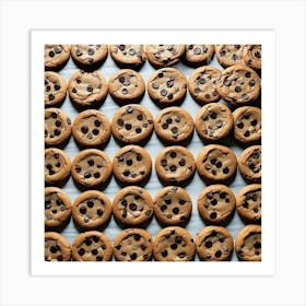 Chocolate Chip Cookies 1 Art Print
