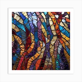 Mosaic Art 2 Art Print