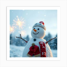 Asm Snow Man Celebrate The New Year 2025 Defbe804 8b9a 488f 8214 72bfe057e87a Art Print