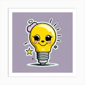 Light Bulb 2 Art Print