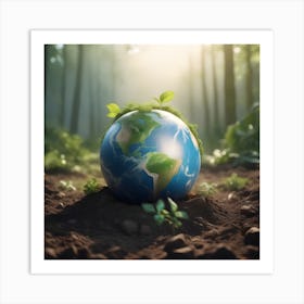 Earth Stock Videos & Royalty-Free Footage 1 Art Print