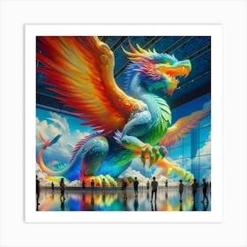 Dragon 8 Art Print