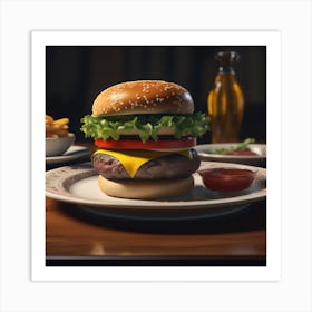 Burger 18 Art Print