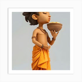 Lord Krishna 1 Art Print