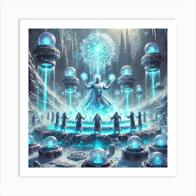 Icebound Order Elemental Prowess Art Print