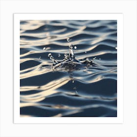 Water Drop 2 Art Print