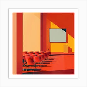 Conference Room Art Print