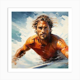 Surfer 10 Art Print