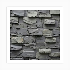 Stone Wall Art Print