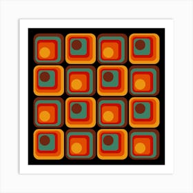 Modernist Geometric Abstract Art Print