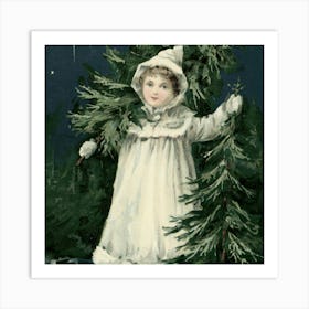 Vintage Christmas 13 Art Print