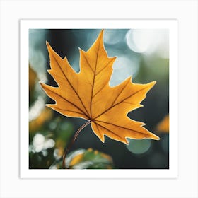 Autumn Leaf 16 Art Print