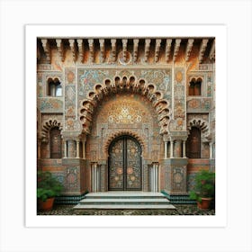 Doorway Of The Palace52 Art Print