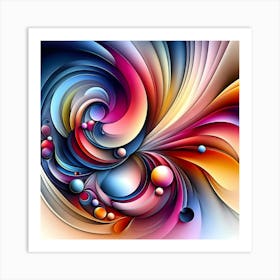 Abstract Painting 141 Art Print