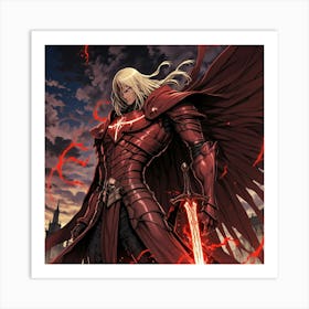 D Vampire Art Print