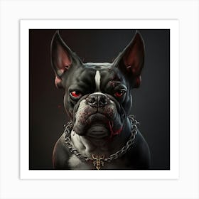 Boston Terrier Art Print