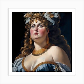 Greek Goddess 37 Art Print