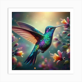 Hummingbird Art Print