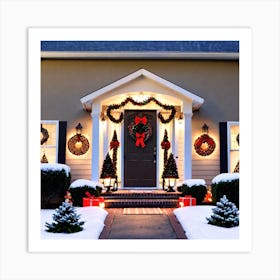 Christmas Decorations 8 Art Print