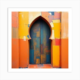 Door To Islamic Mosque Art Print