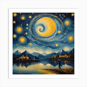 Starry Night 6 Art Print