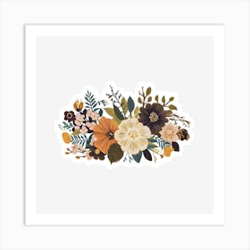 Floral Bouquet 7 Art Print