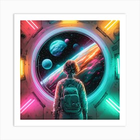 Space Art 1 Art Print