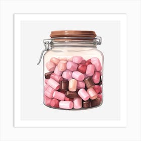 Jar Of Candy 4 Art Print