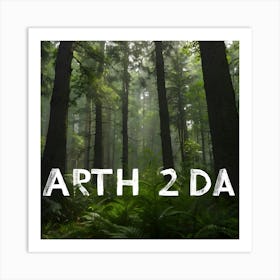 Earth 2 Day Art Print