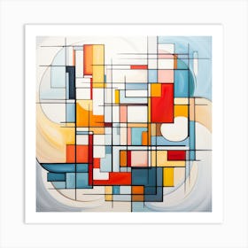 Abstract Painting 8 Art Print