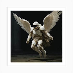 Default Astronaut Blade Runner Replicant Robot Angel Floating 3 1 Art Print