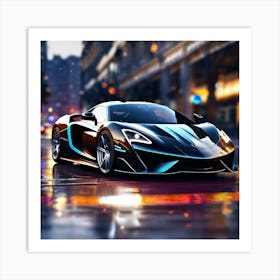 Mclaren 720s Wallpaper 10 Art Print