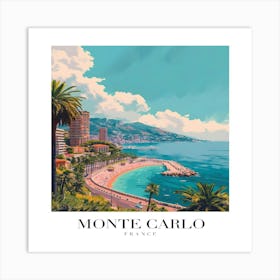 Monte Carlo Art Print