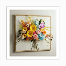 Bouquet Of Flowers 2 Art Print