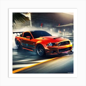 Need For Speed 16 Art Print