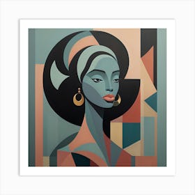 African Woman 6 Art Print