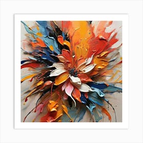 Abstract Painting 14 Art Print