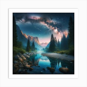 Milky Way 13 Art Print